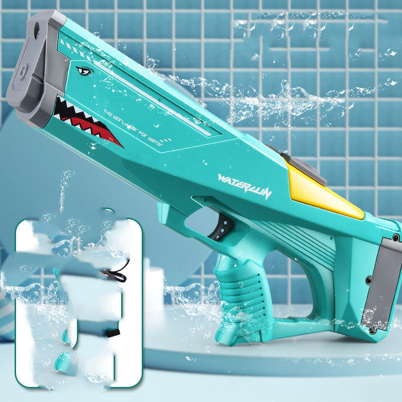 Automatic Electric Water Gun Toys Shark High Pressure Outdoor Summer Beach Toy Kids Adult Water Fight Pool Party Water Toy Nabisa