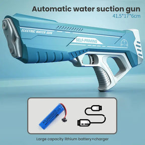 Space Water Gun Electric Automatic Water Absorption Water Fights Toy Nabisa