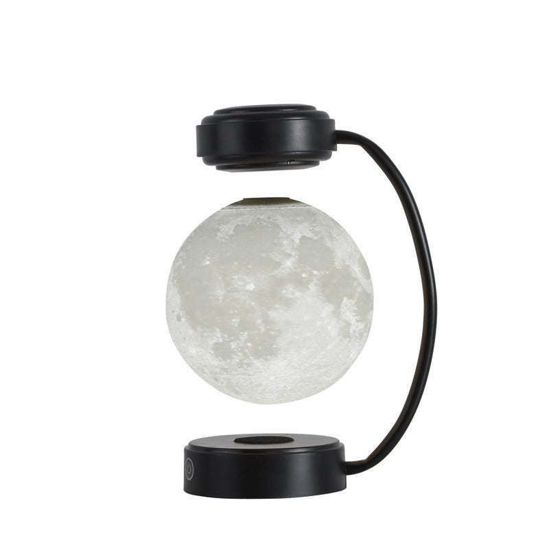 3D LED Moon Night Light Wireless Magnetic Levitating Rotating Floating Ball Lamp For School Office Bookshop Home Decoration - #nabisa#