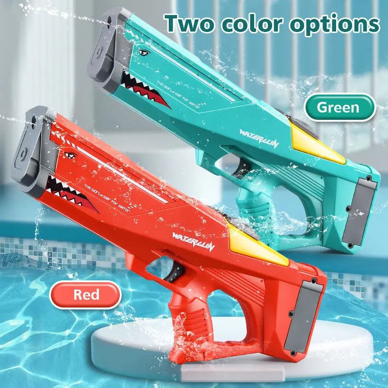 Automatic Electric Water Gun Toys Shark High Pressure Outdoor Summer Beach Toy - #nabisa#