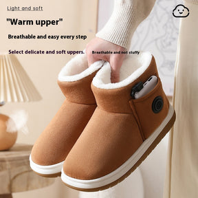 Electric Heating Shoes | Rechargeable Winter Foot Warmer | Adjustable Heating Cotton Shoes (Copy) Nabisa