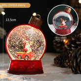 Christmas Holiday Decorations Luminous Simulation Flat Light LED Decoration Scene Layout Flame Light Home Decor - #nabisa#