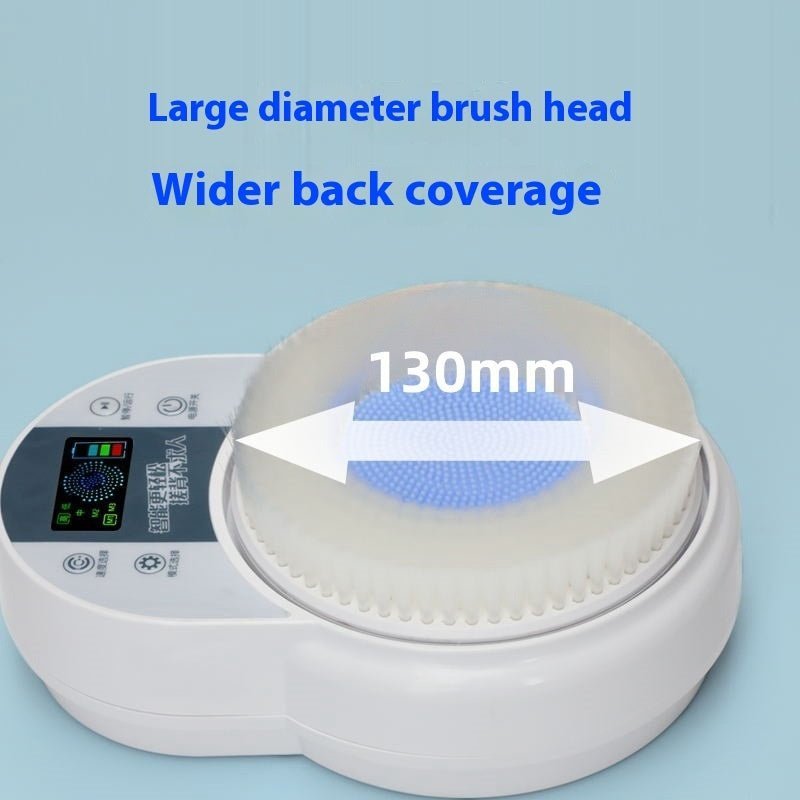 Full - automatic Bath Brush Wall - mounted Electric Bath Scrubber - #nabisa#